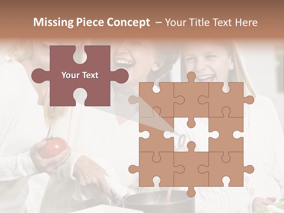 S Three Grandmother PowerPoint Template