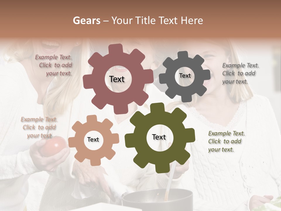 S Three Grandmother PowerPoint Template