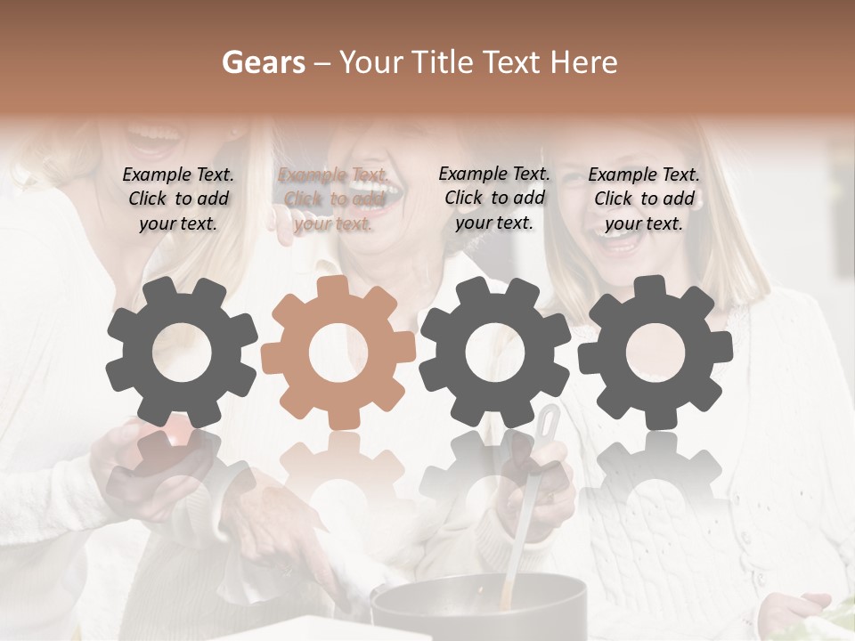 S Three Grandmother PowerPoint Template