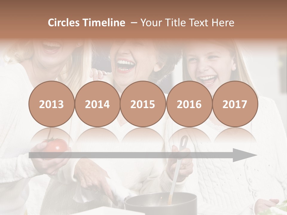 S Three Grandmother PowerPoint Template