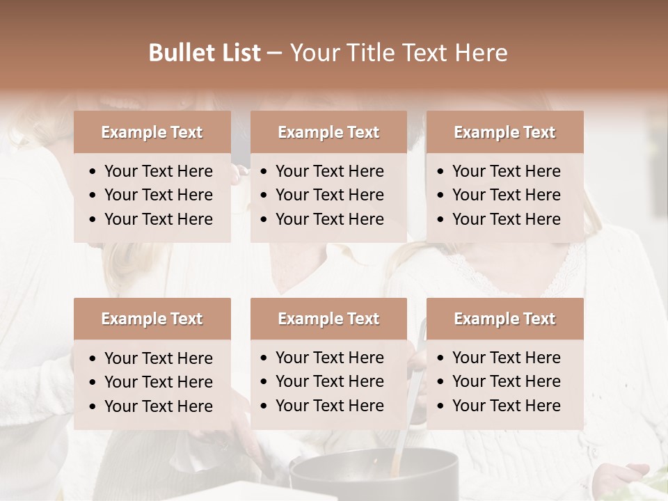 S Three Grandmother PowerPoint Template