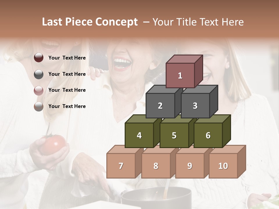 S Three Grandmother PowerPoint Template