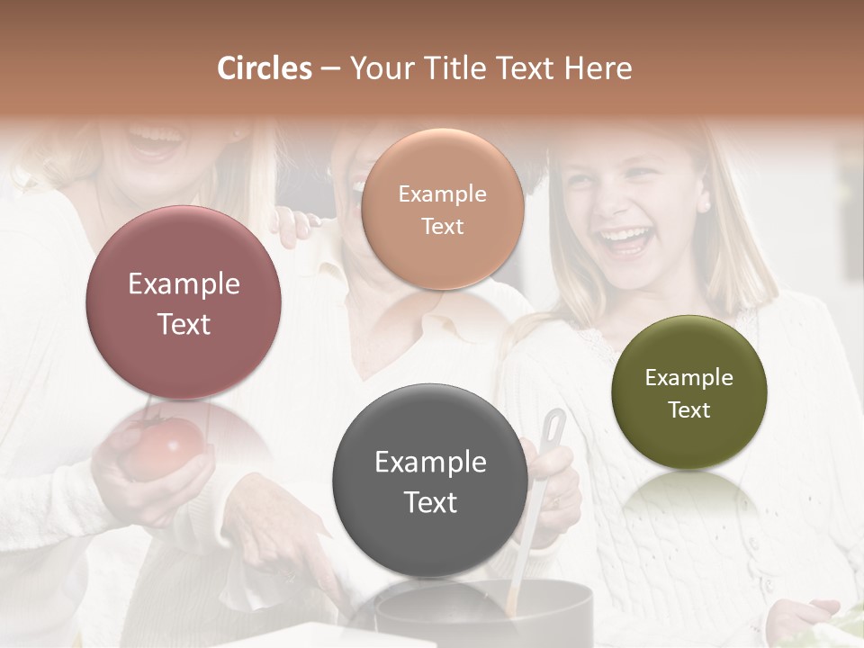 S Three Grandmother PowerPoint Template