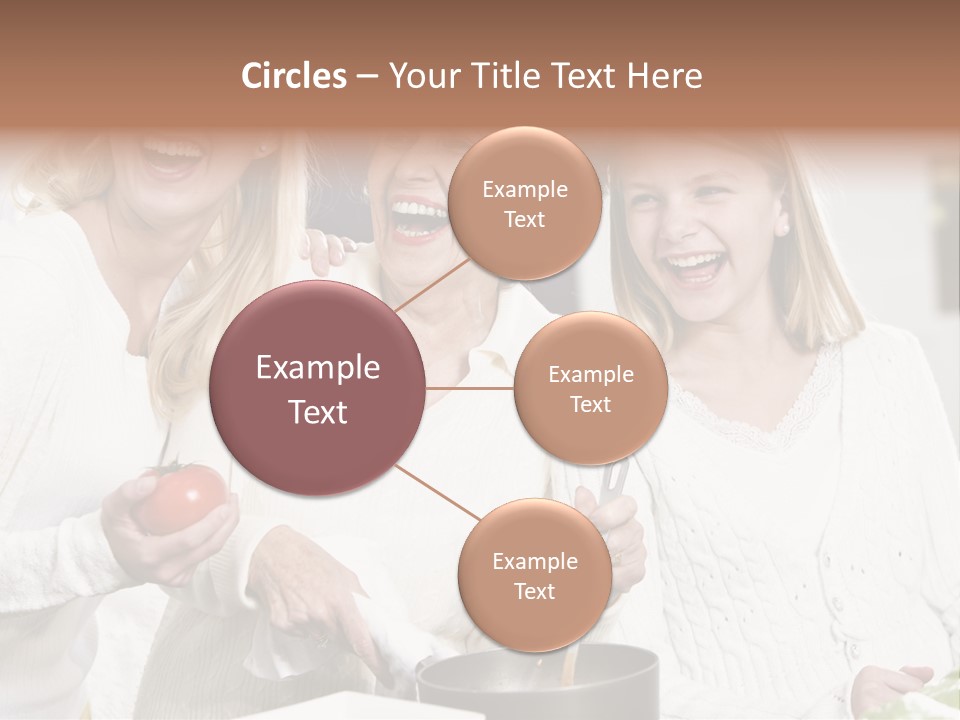 S Three Grandmother PowerPoint Template