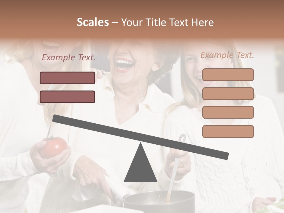 S Three Grandmother PowerPoint Template