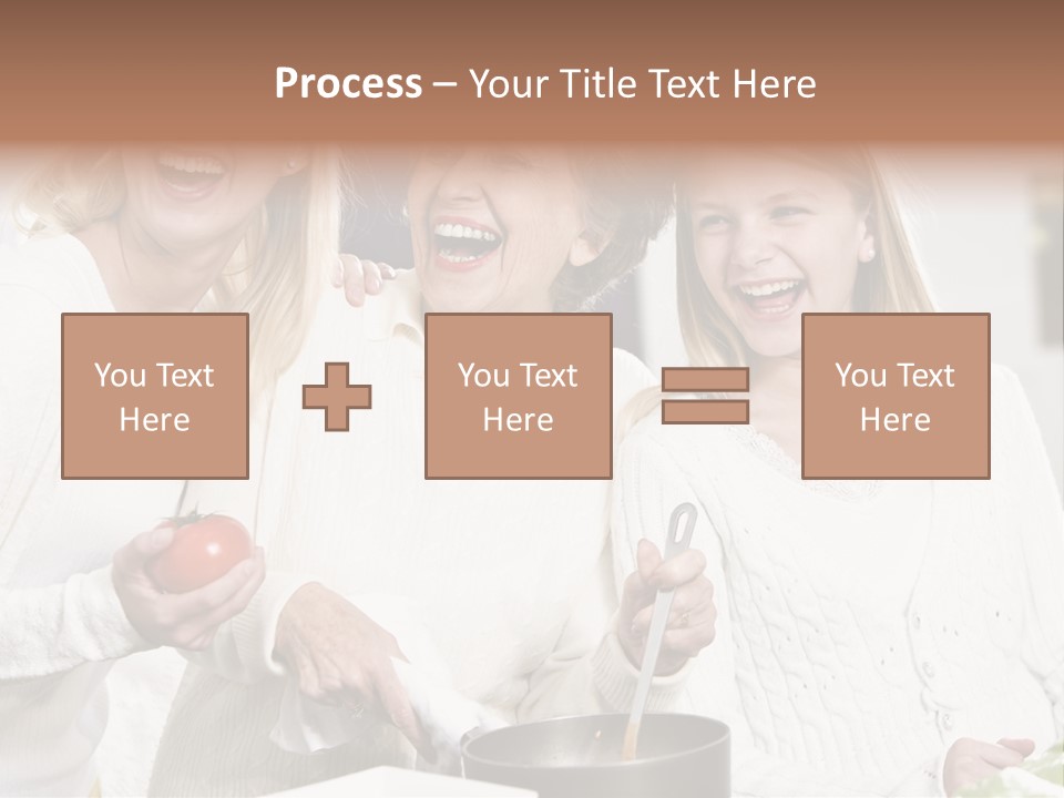 S Three Grandmother PowerPoint Template