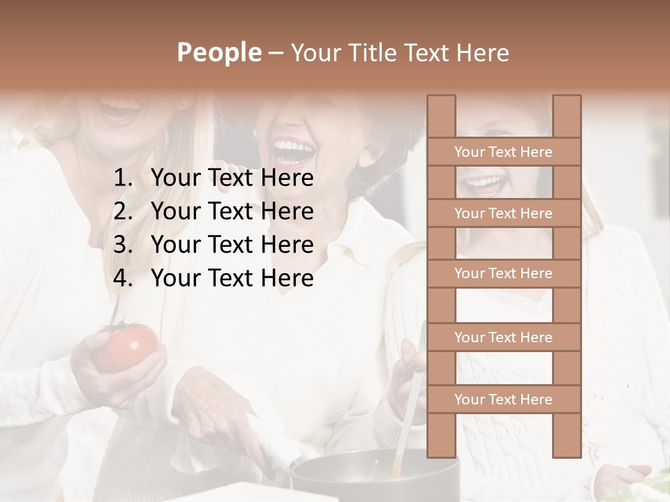 S Three Grandmother PowerPoint Template