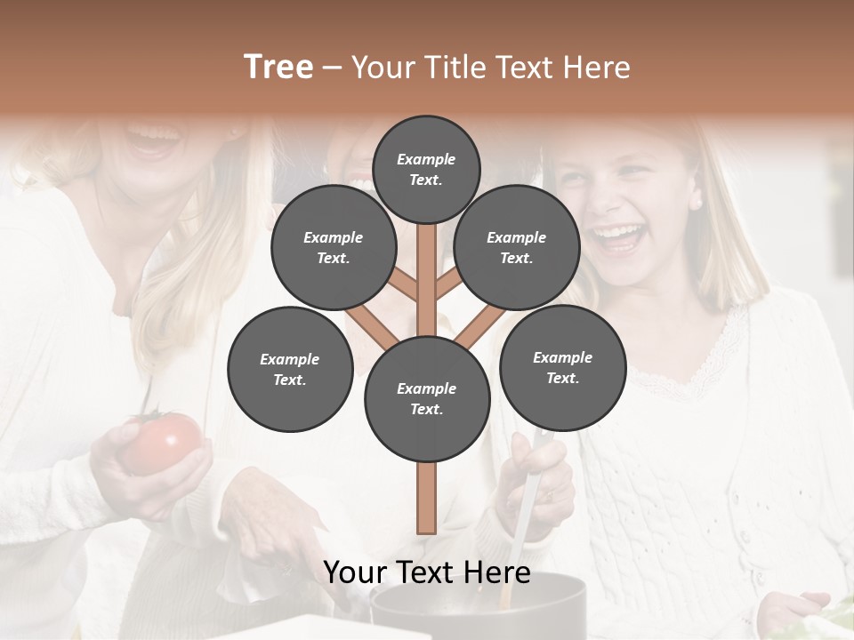 S Three Grandmother PowerPoint Template