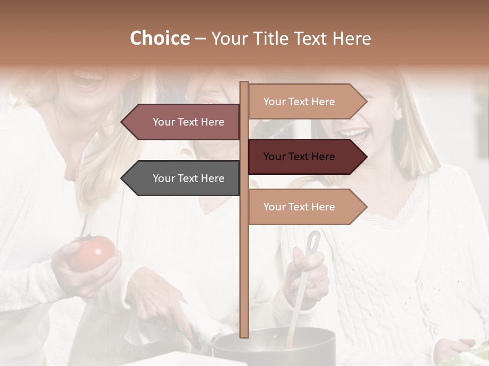 S Three Grandmother PowerPoint Template