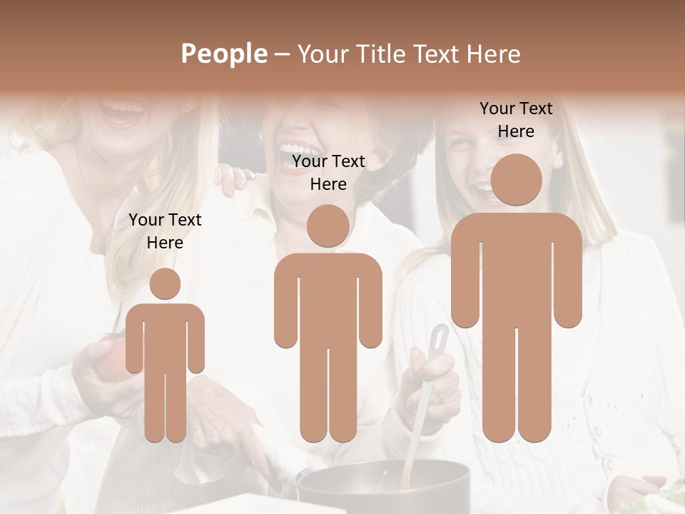 S Three Grandmother PowerPoint Template