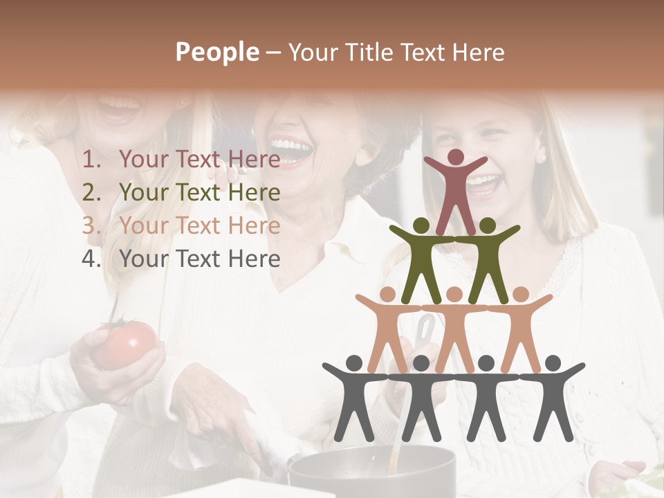 S Three Grandmother PowerPoint Template