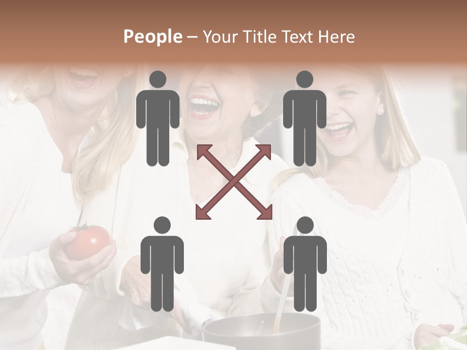 S Three Grandmother PowerPoint Template