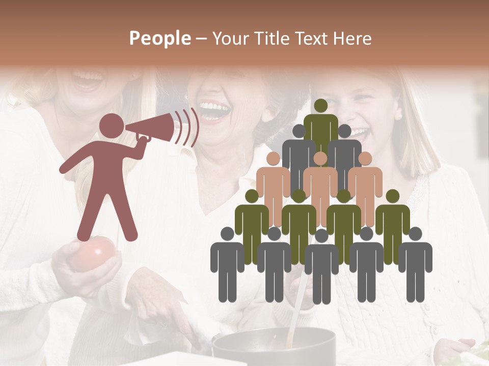 S Three Grandmother PowerPoint Template