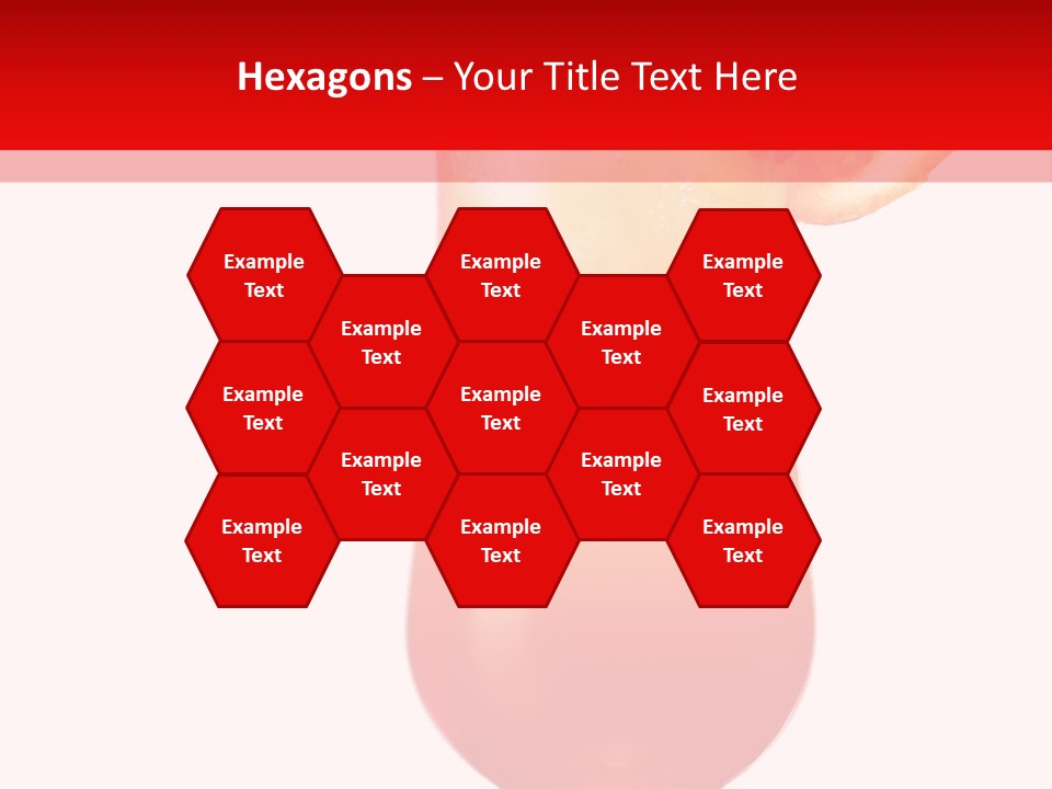 Decoration Liquid Cocktail PowerPoint Template