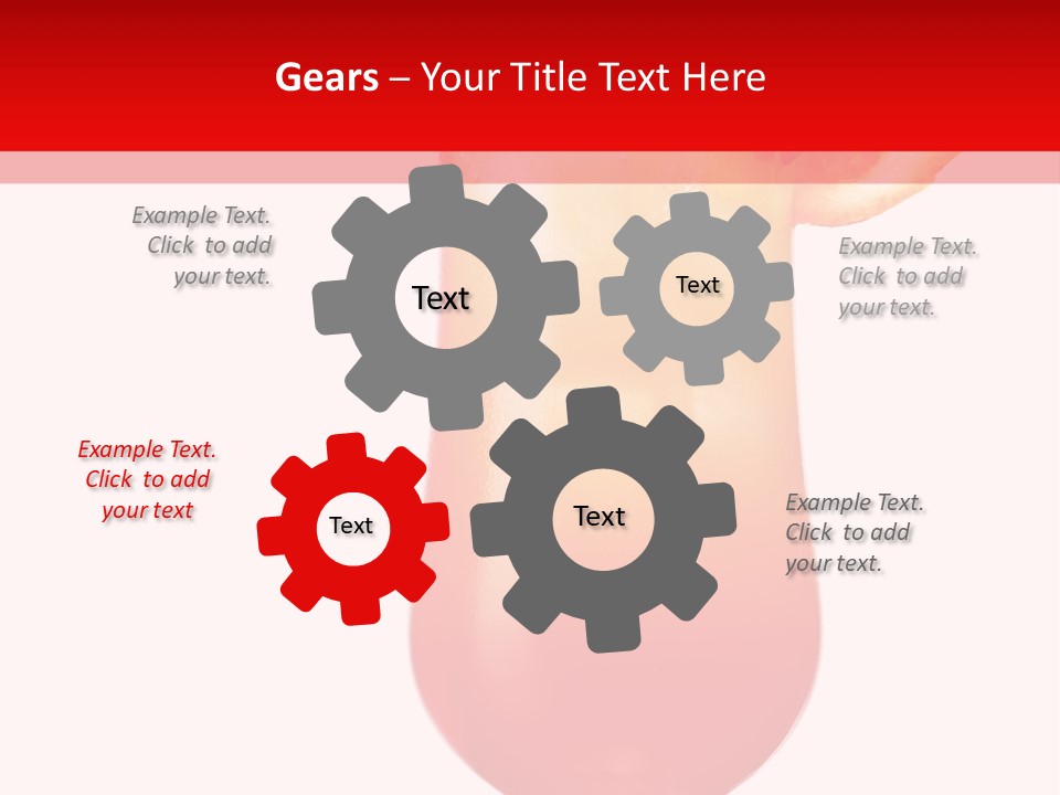 Decoration Liquid Cocktail PowerPoint Template