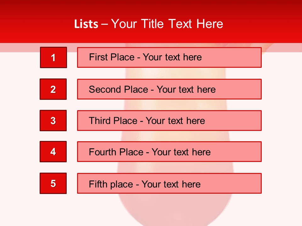 Decoration Liquid Cocktail PowerPoint Template