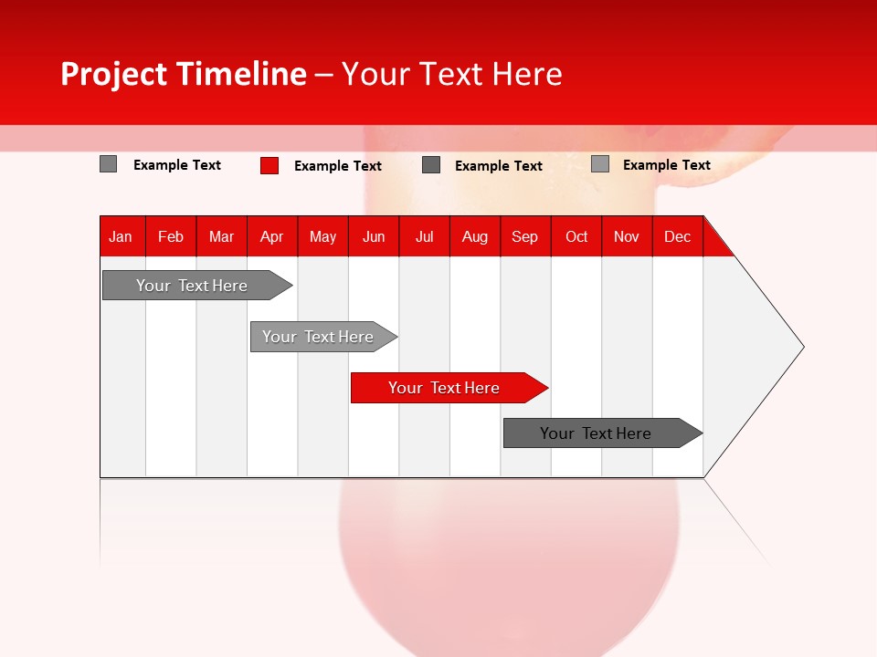 Decoration Liquid Cocktail PowerPoint Template