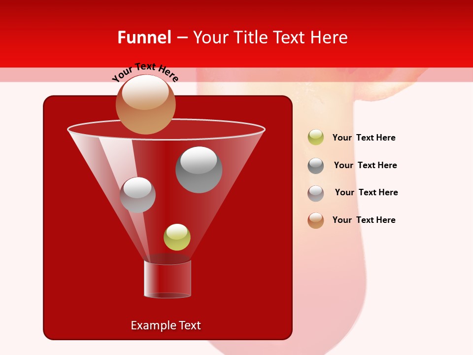 Decoration Liquid Cocktail PowerPoint Template