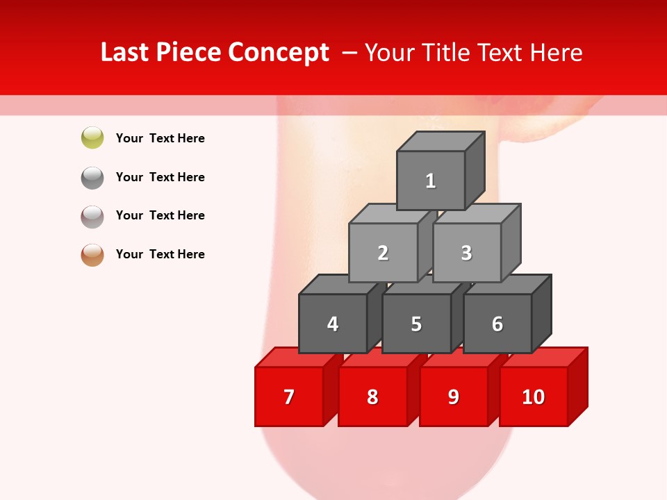 Decoration Liquid Cocktail PowerPoint Template