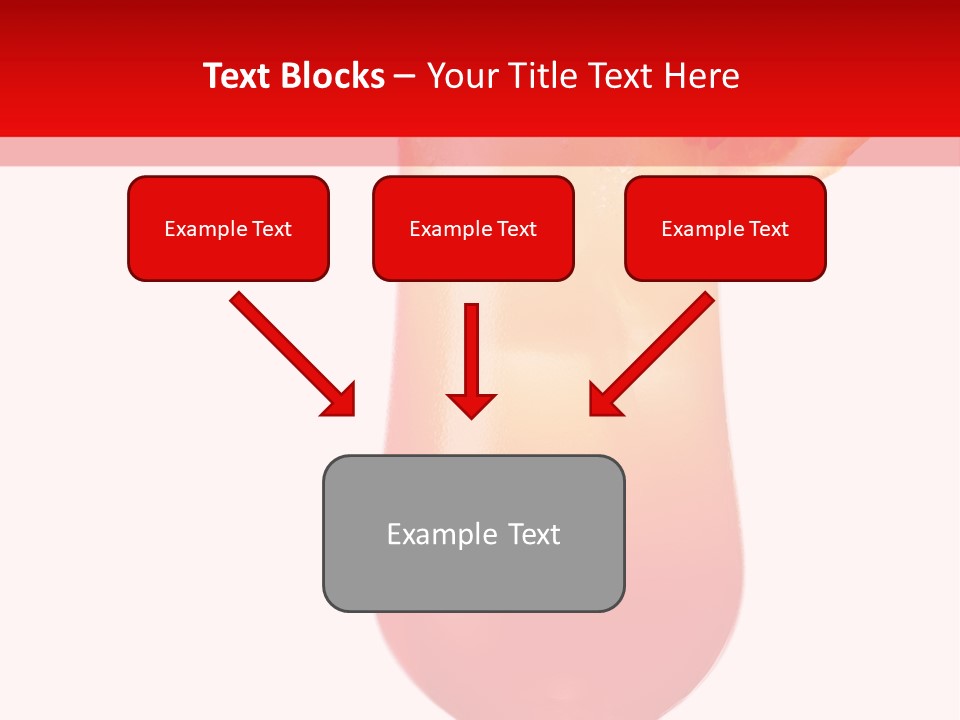 Decoration Liquid Cocktail PowerPoint Template