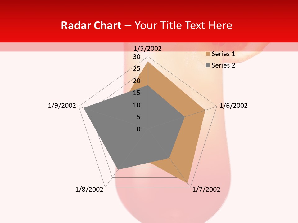 Decoration Liquid Cocktail PowerPoint Template