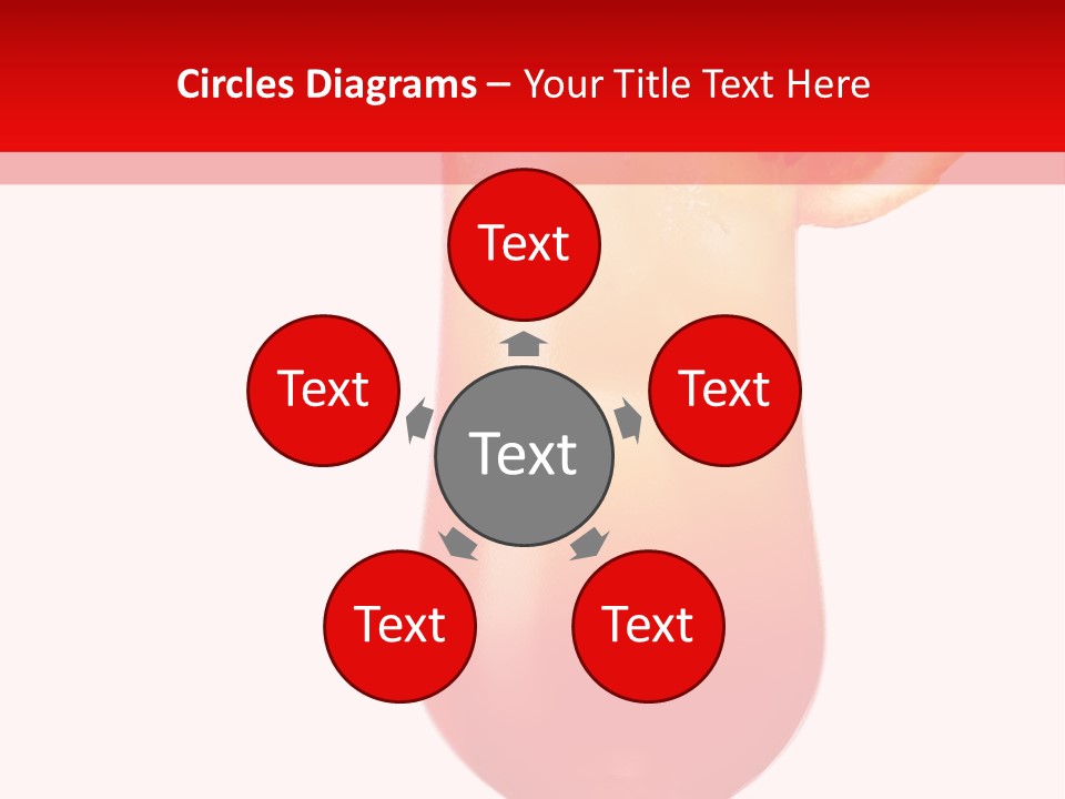 Decoration Liquid Cocktail PowerPoint Template