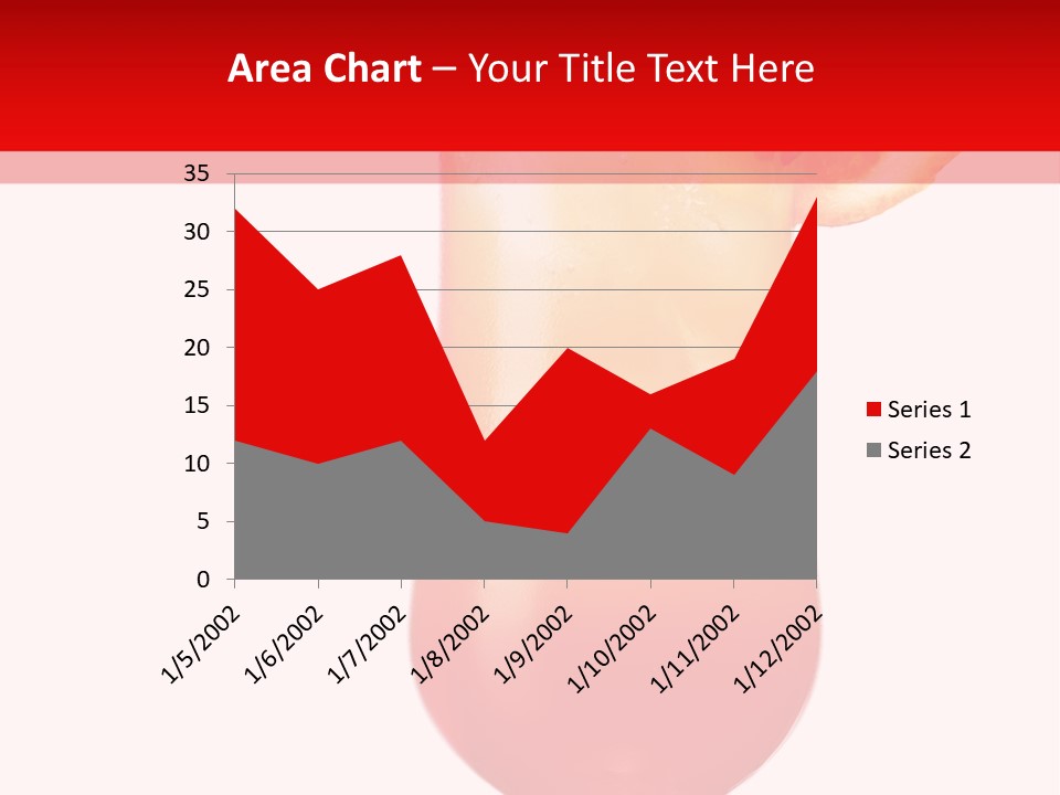 Decoration Liquid Cocktail PowerPoint Template