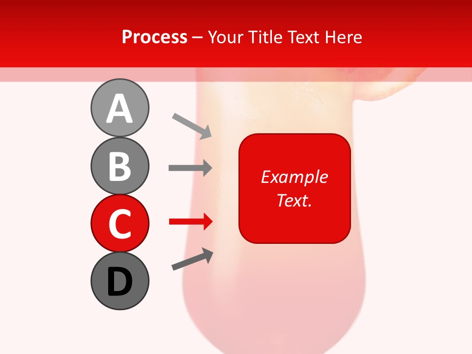 Decoration Liquid Cocktail PowerPoint Template
