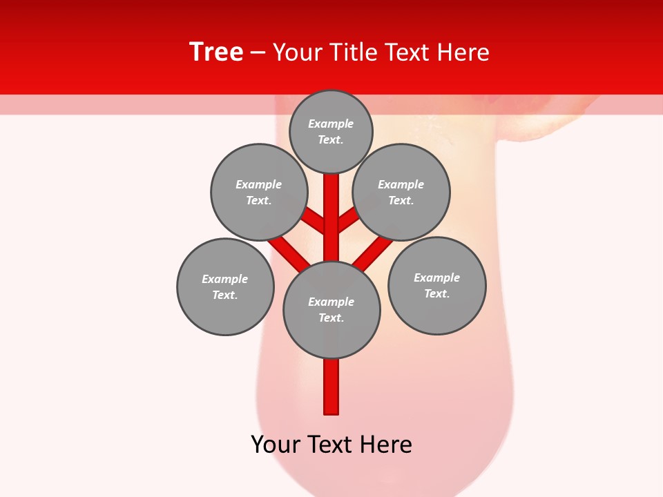 Decoration Liquid Cocktail PowerPoint Template