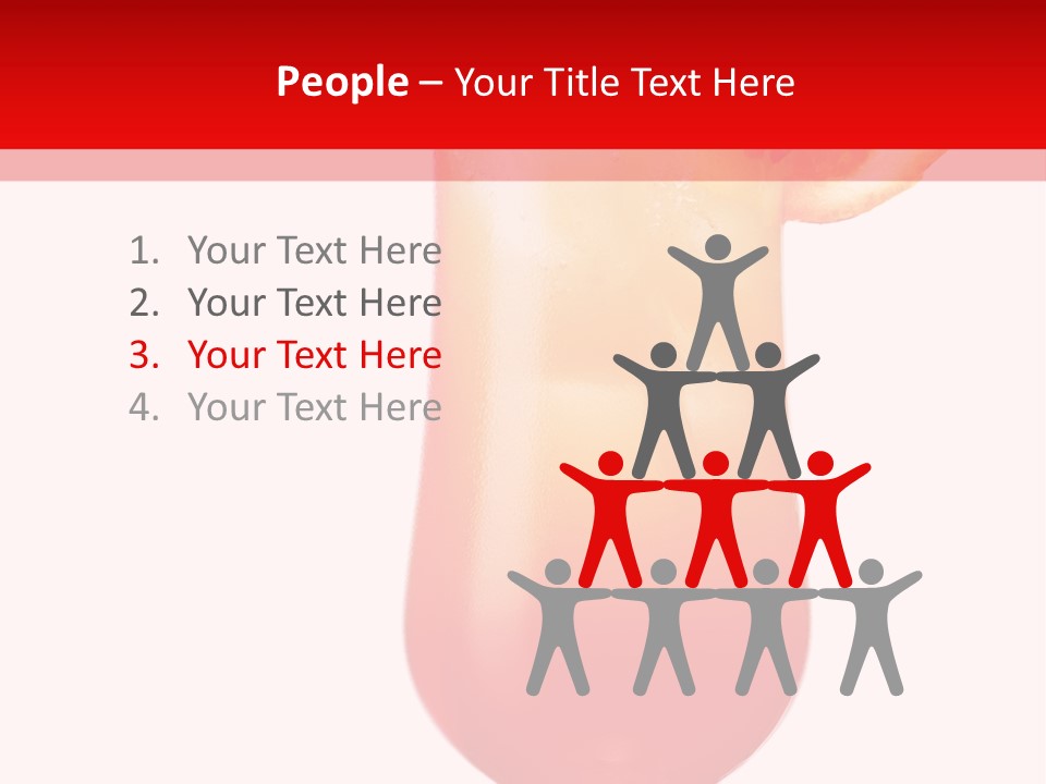 Decoration Liquid Cocktail PowerPoint Template