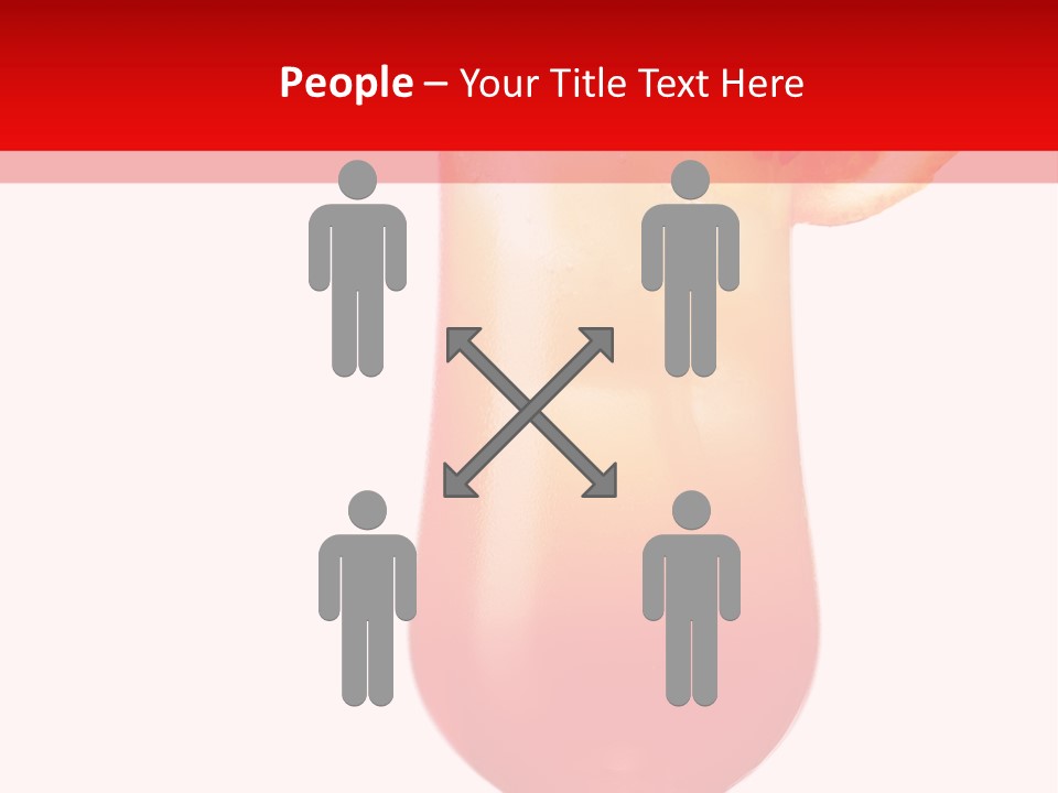 Decoration Liquid Cocktail PowerPoint Template