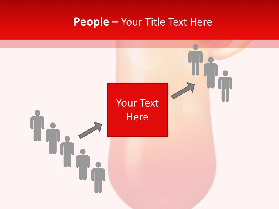 Decoration Liquid Cocktail PowerPoint Template