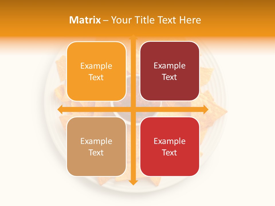 Melt Hungry Chip PowerPoint Template