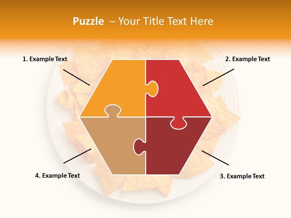 Melt Hungry Chip PowerPoint Template