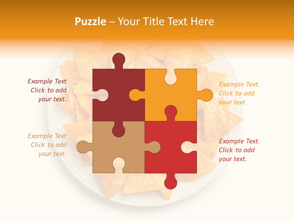 Melt Hungry Chip PowerPoint Template