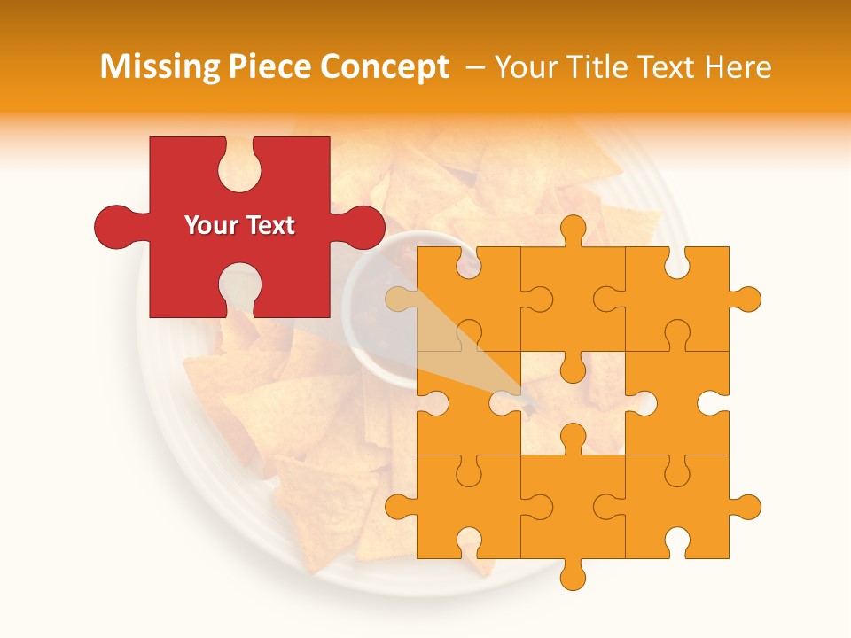 Melt Hungry Chip PowerPoint Template