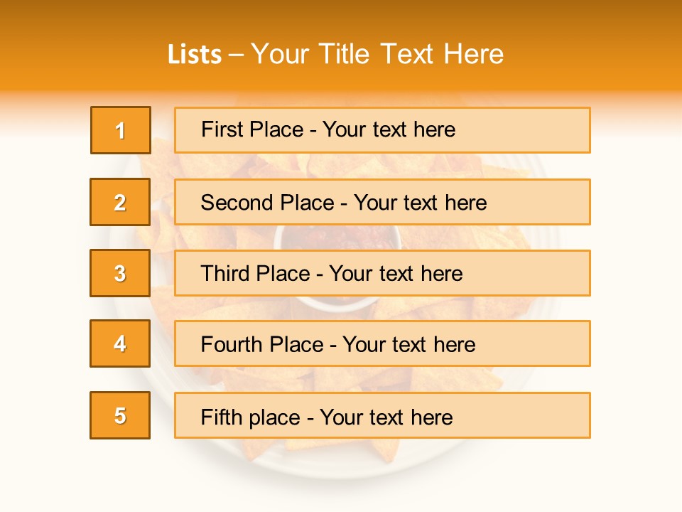 Melt Hungry Chip PowerPoint Template