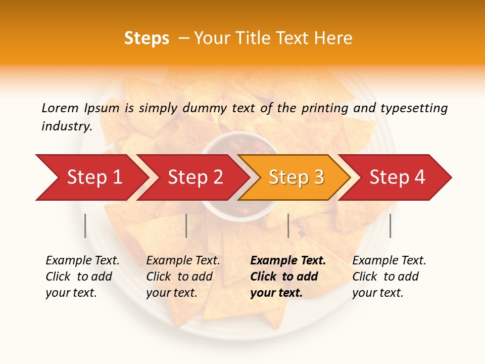 Melt Hungry Chip PowerPoint Template