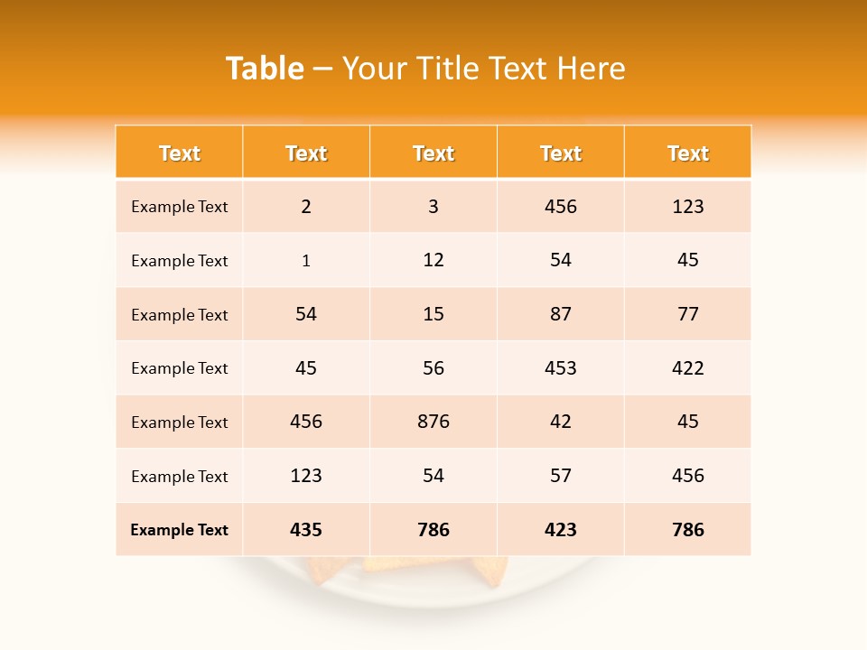 Melt Hungry Chip PowerPoint Template