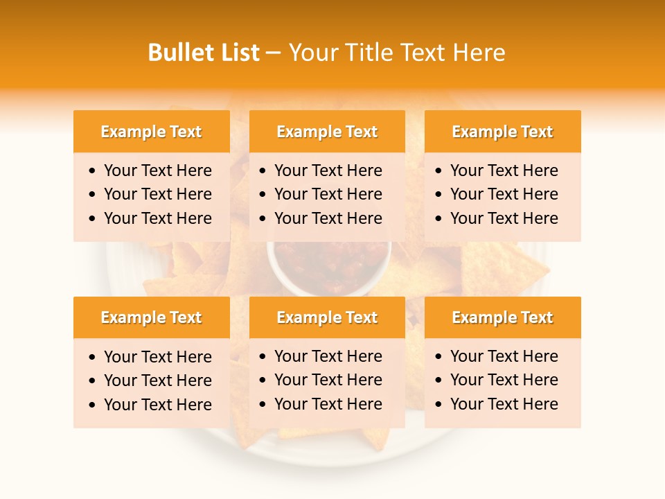 Melt Hungry Chip PowerPoint Template