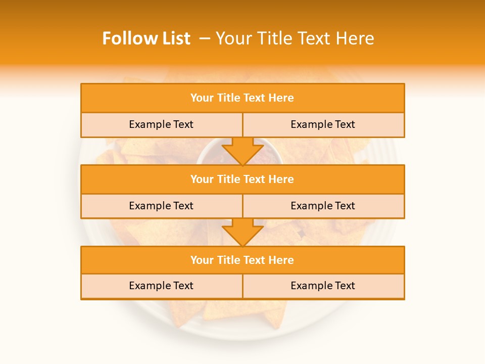Melt Hungry Chip PowerPoint Template