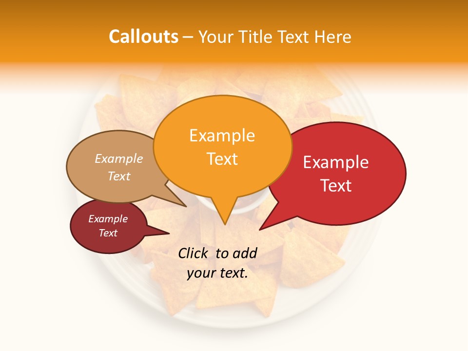 Melt Hungry Chip PowerPoint Template