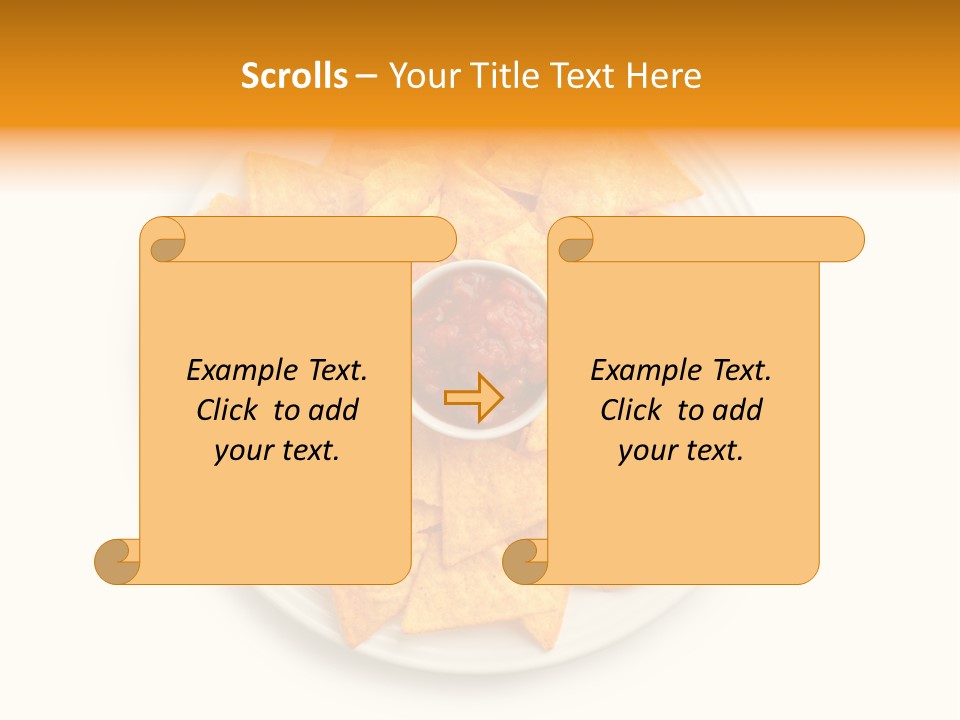 Melt Hungry Chip PowerPoint Template