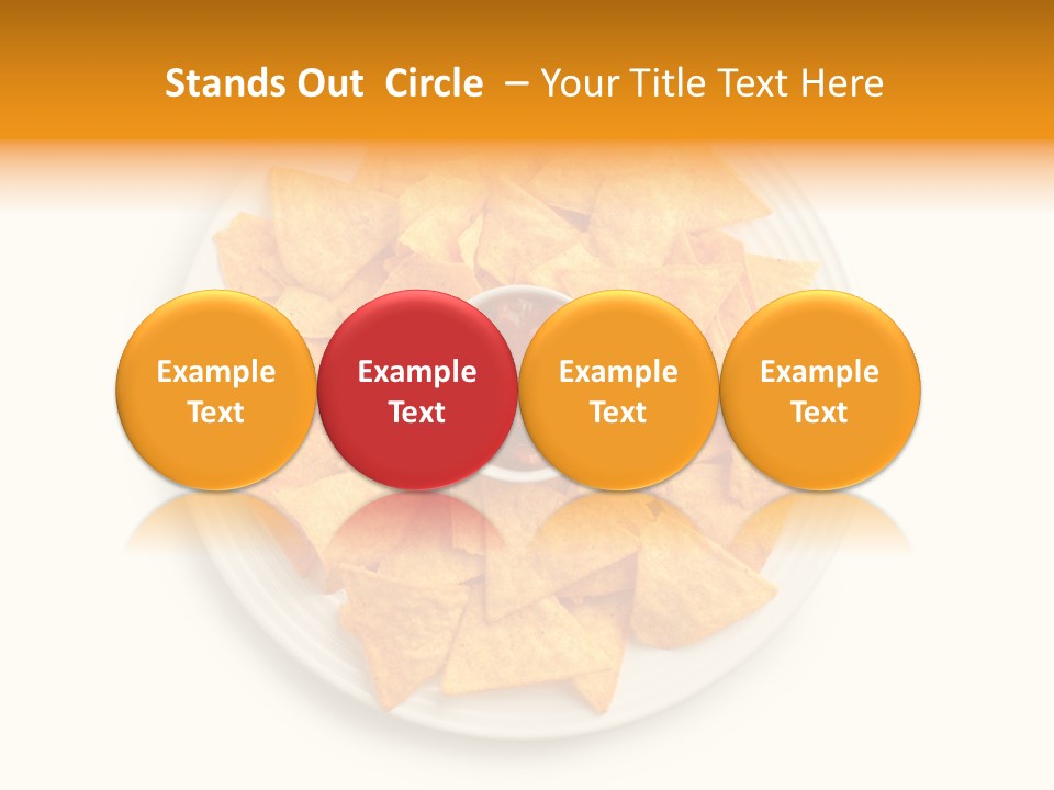 Melt Hungry Chip PowerPoint Template