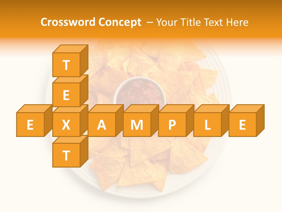 Melt Hungry Chip PowerPoint Template