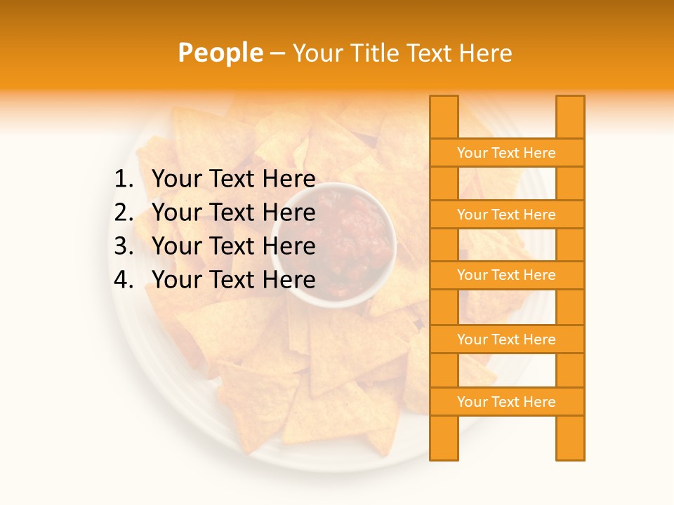 Melt Hungry Chip PowerPoint Template