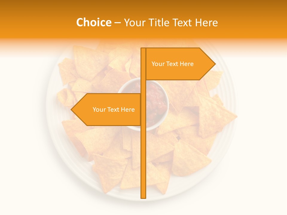 Melt Hungry Chip PowerPoint Template