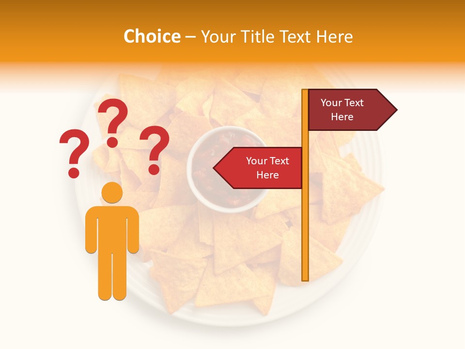 Melt Hungry Chip PowerPoint Template
