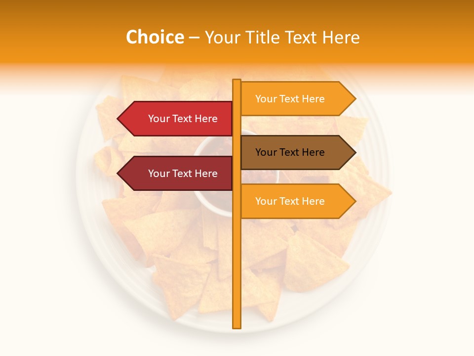 Melt Hungry Chip PowerPoint Template