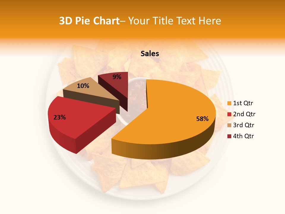 Melt Hungry Chip PowerPoint Template